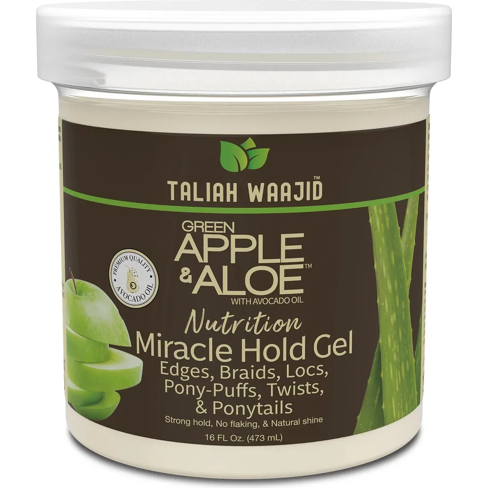 Taliah Waajid Green Apple and Aloe Nutrition Miracle Hold Gel - 16 oz - Image 3