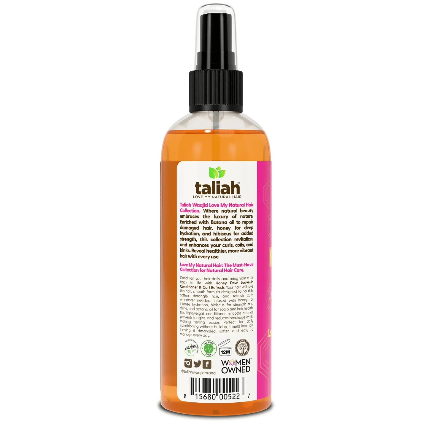 Taliah Waajid Honey Hair Conditioner – 12 oz - Image 5