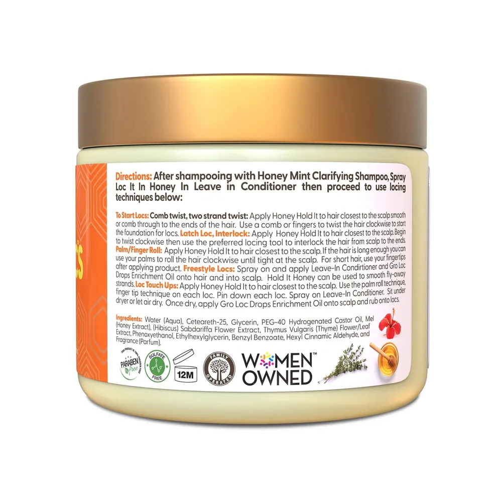 Taliah Waajid Honey Hold It Locs & Twists Gel – 16oz - Image 2
