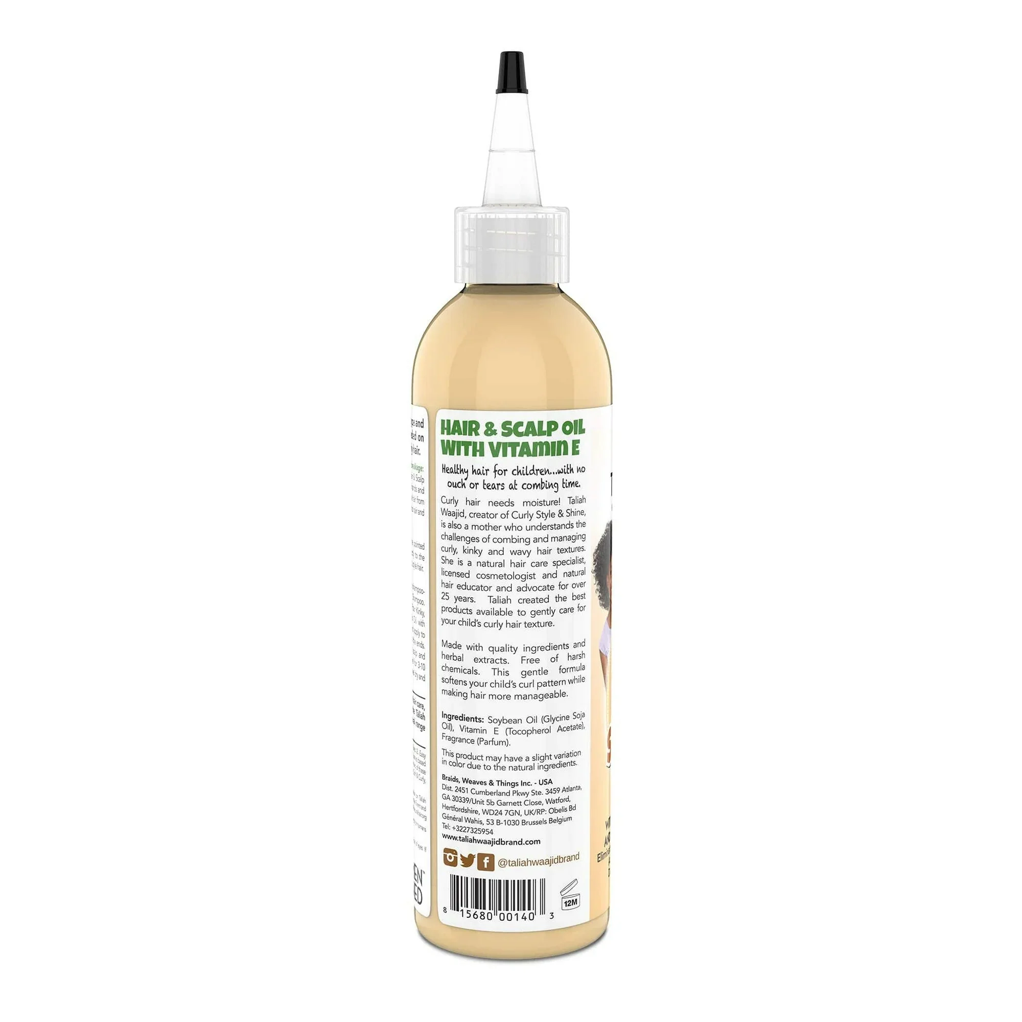 Taliah Waajid Kinky Wavy Natural Hair Scalp Oil β 8 oz - Image 3