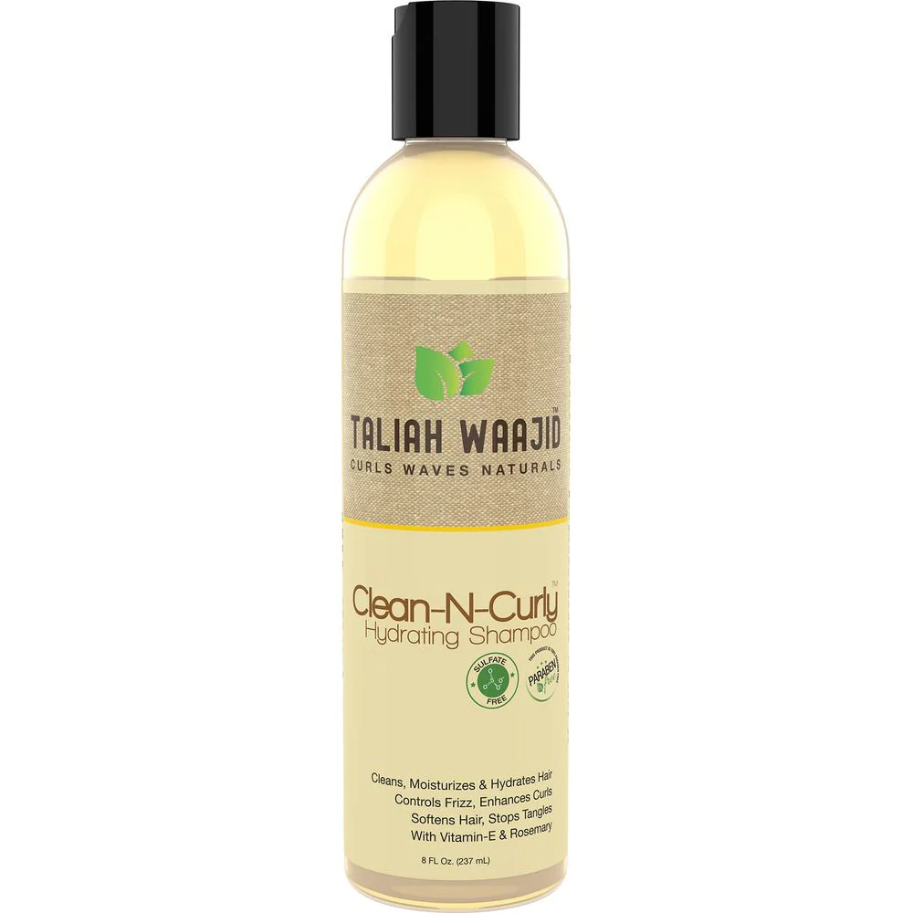 Taliah Waajid Curls Waves and Naturals Clean-N-Curly Hydrating Shampoo - 8 oz