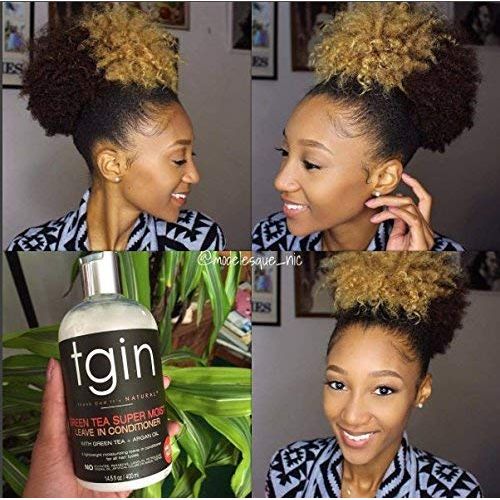 TGIN Green Tea Super Moist Leave-In Conditioner - 13 oz - Image 3