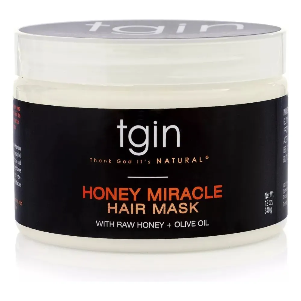 TGIN Honey Miracle Hair Mask – 12 oz - Image 4