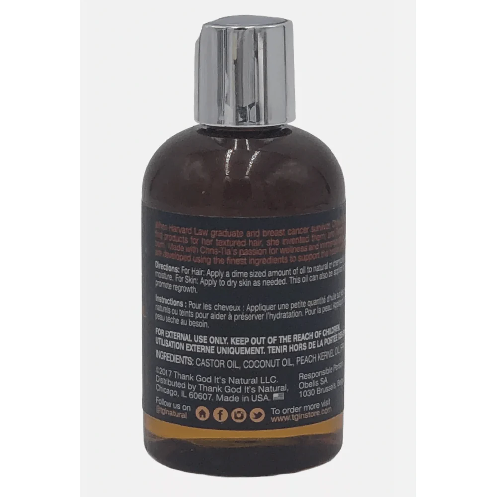 tgin Jamaican Black Castor Oil Hair & Body Serum – 4 oz - Image 2