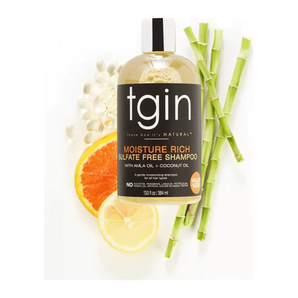 TGIN Moisture Rich Sulfate-Free Shampoo – 13 oz