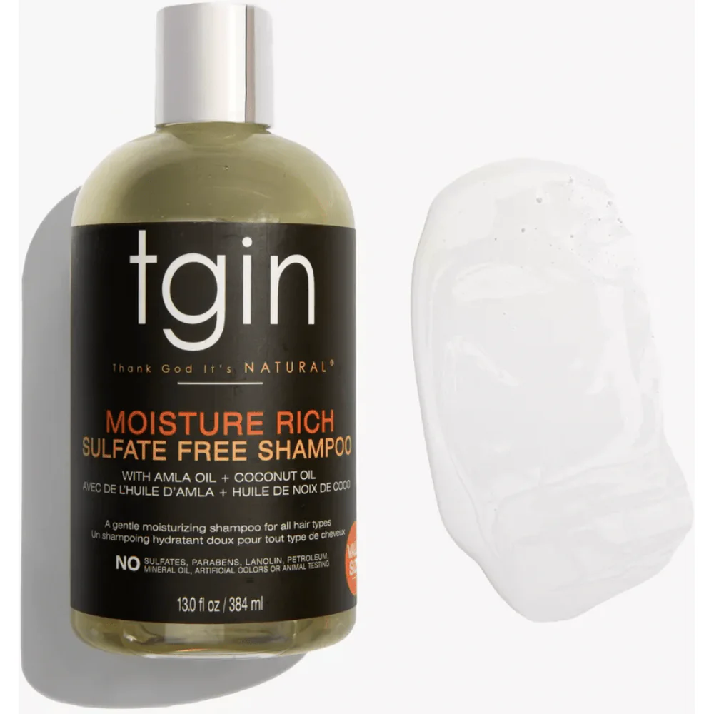 TGIN Moisture Rich Sulfate-Free Shampoo – 13 oz - Image 2