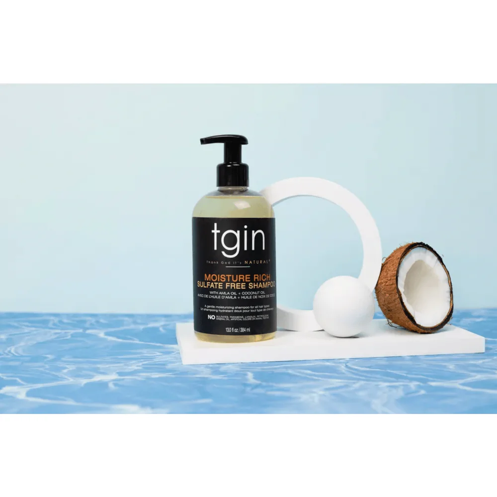 TGIN Moisture Rich Sulfate-Free Shampoo – 13 oz - Image 5