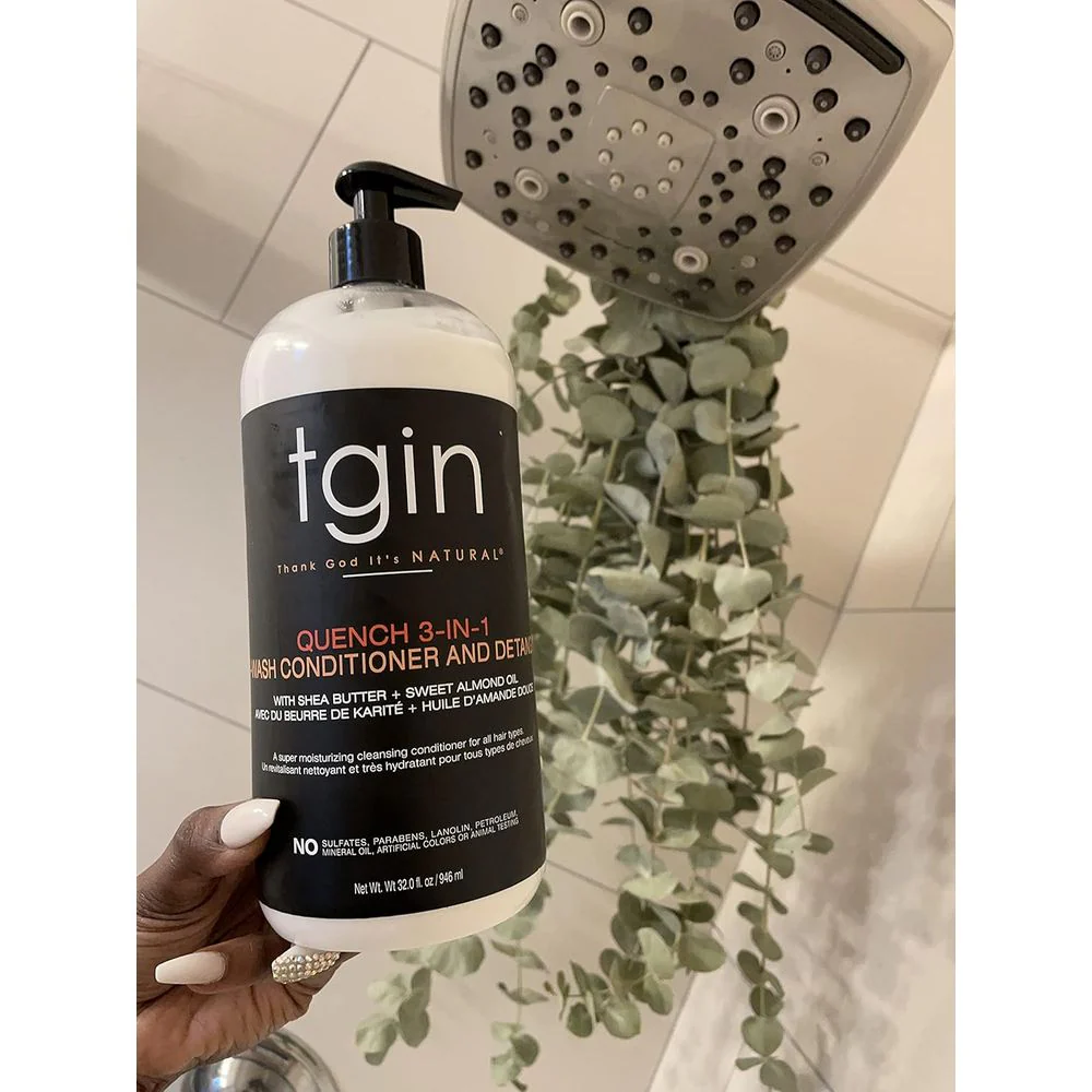 TGIN Quench 3-in-1 Co-Wash Conditioner and Detangler - 13 oz - Image 2