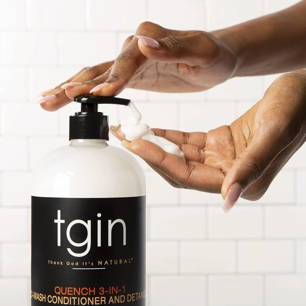 TGIN Quench 3-in-1 Co-Wash Conditioner and Detangler - 13 oz - Image 5