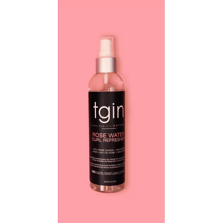 TGIN Rose Water Defining Mousse – 8 fl oz - Image 3