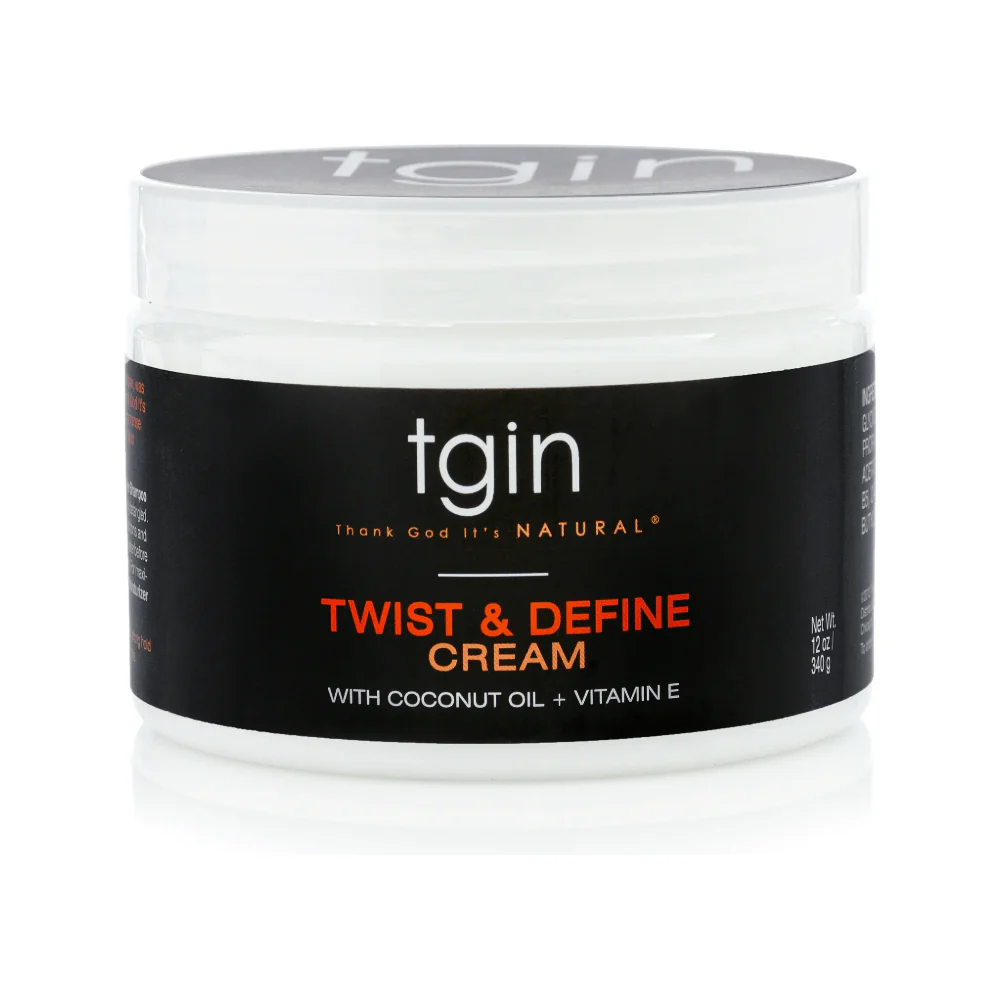TGIN Twist and Define Cream, Hair Styling Cream - 12 Oz - Image 4