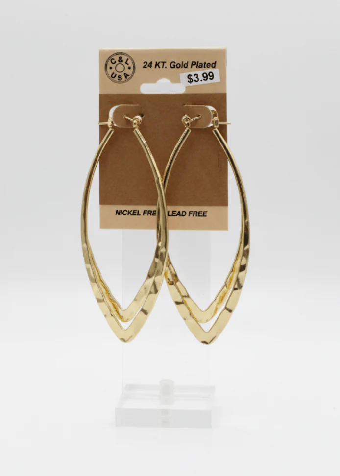 The C&L Fashion Jewelry Pincatch Earrings - Gold - Image 18
