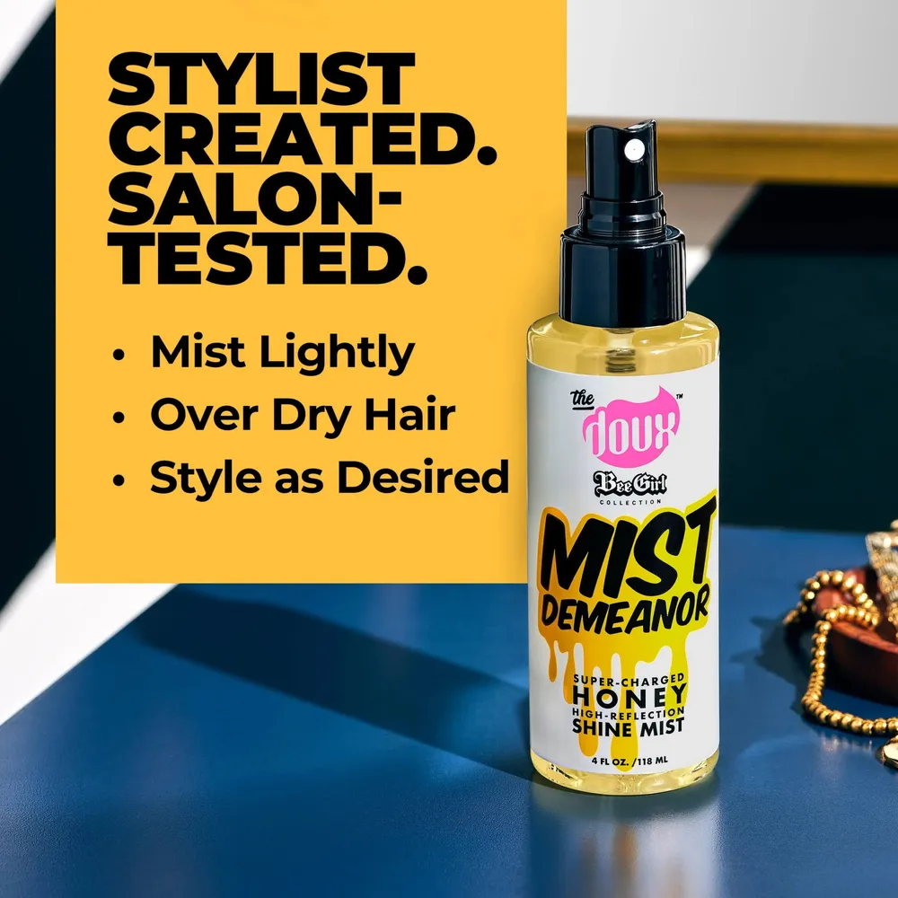 The Doux Bee-Girl Mist Demeanor Shine Mist - 4 oz - Image 4