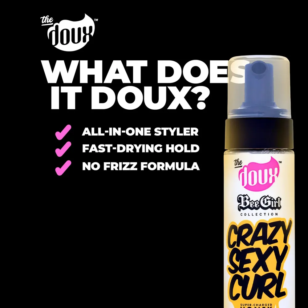 The Doux Bee Girl Super-Charged Honey Setting Foam - 3.4 oz - Image 3