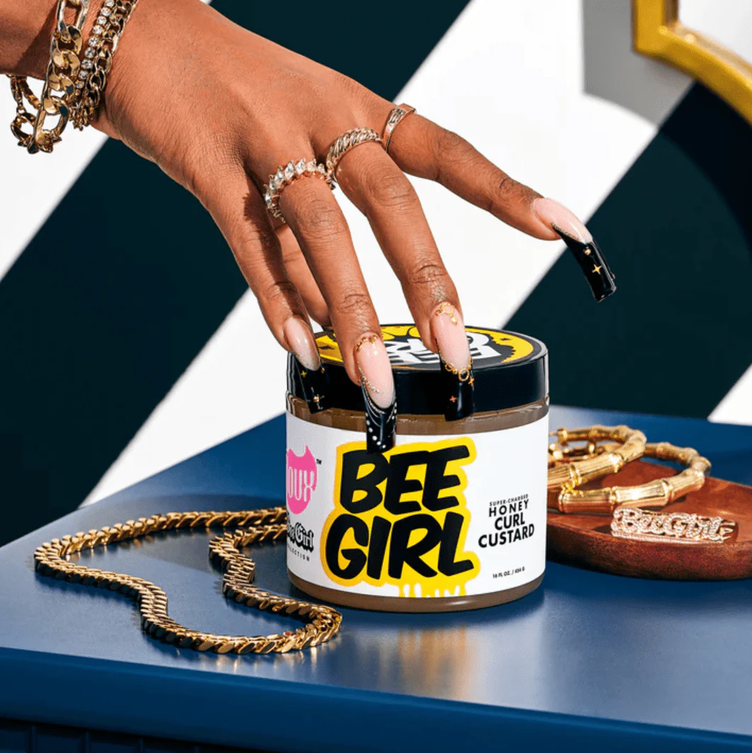 The Doux BG Bee Girl Curl Custard – 16oz - Image 4