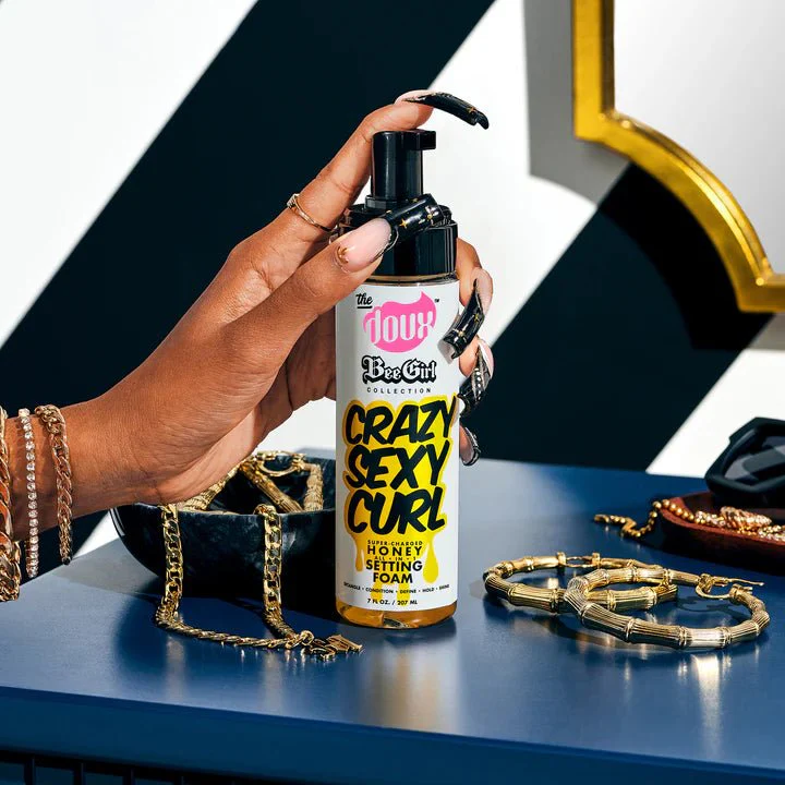 The Doux Crazy Sexy Curl Honey Setting Foam – 7oz - Image 5