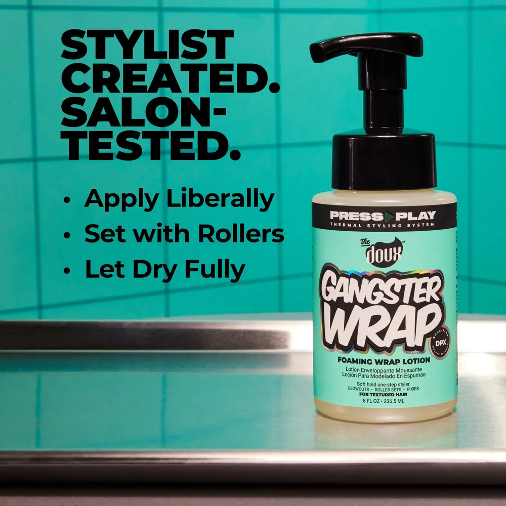 The Doux Gangsta Wrap Soft Hold Foam Lotion - 8 fl oz - Image 5