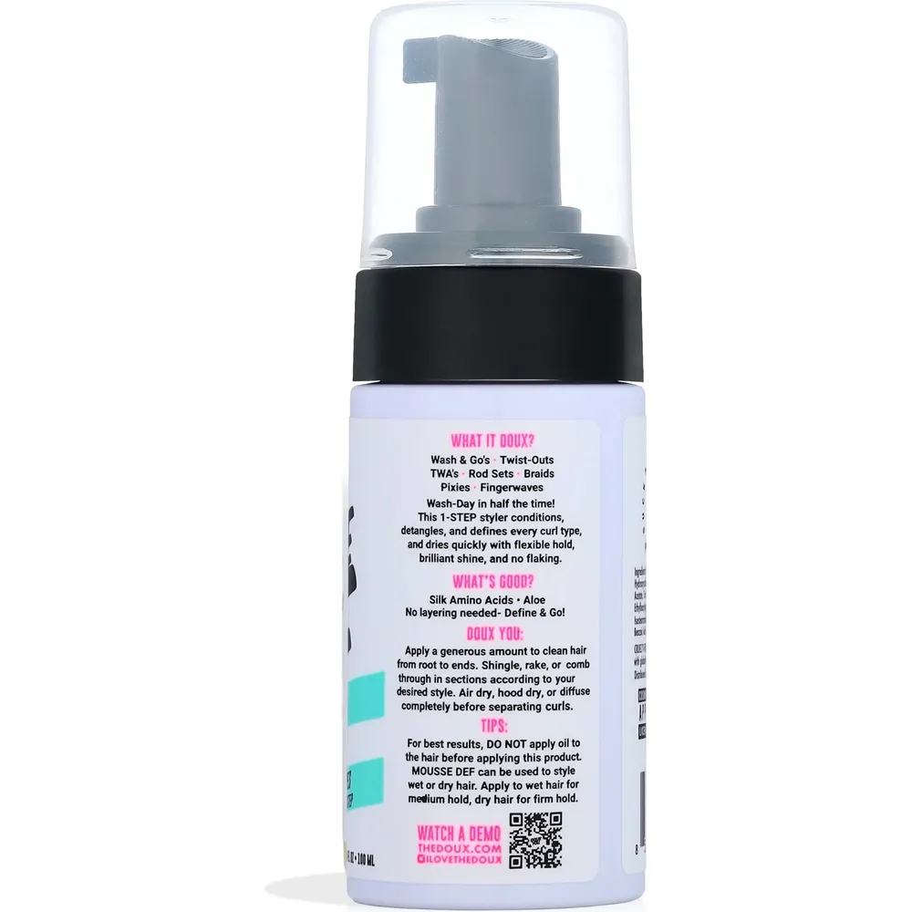 The Doux Mousse Def – Texture Foam Curl Enhancer – 3.4 fl oz - Image 3