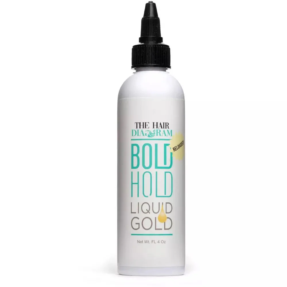 The Hair Diagram Bold Hold Liquid Gold Reloaded 4oz