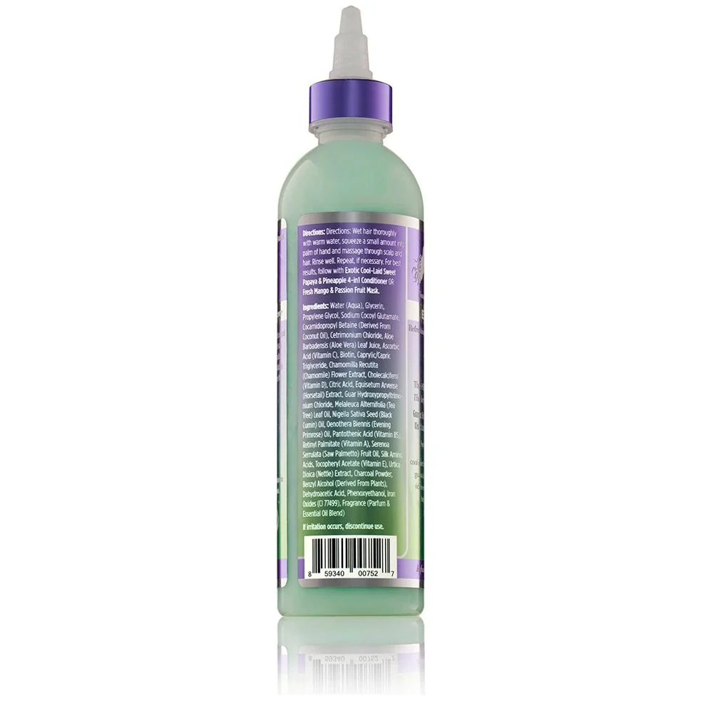 The Mane Choice Exotic Cool-Laid Minty Guava & Kiwi Shampoo 8oz - Image 3