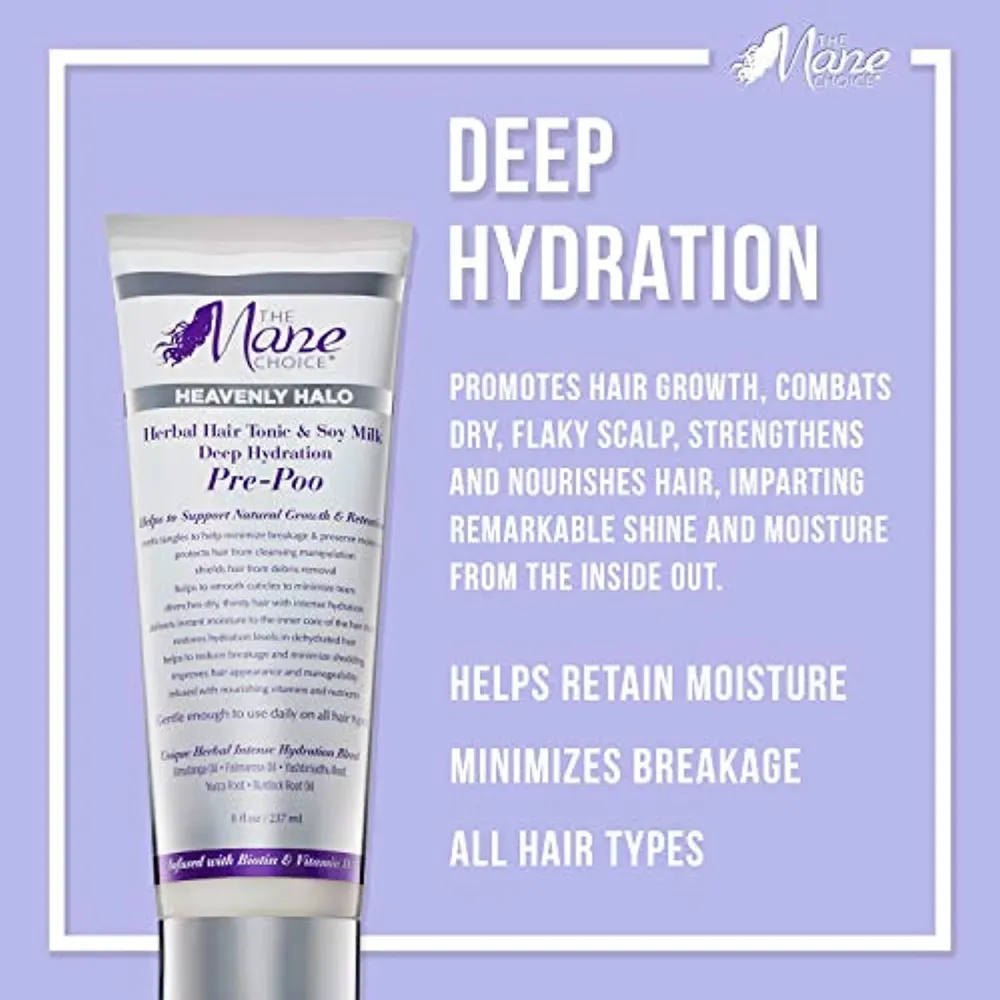 The Mane Choice Heavenly Halo Pre-Poo – 8 oz - Image 4
