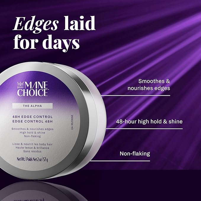 The Mane Choice The Alpha 48H Edge Control – 2 oz - Image 4