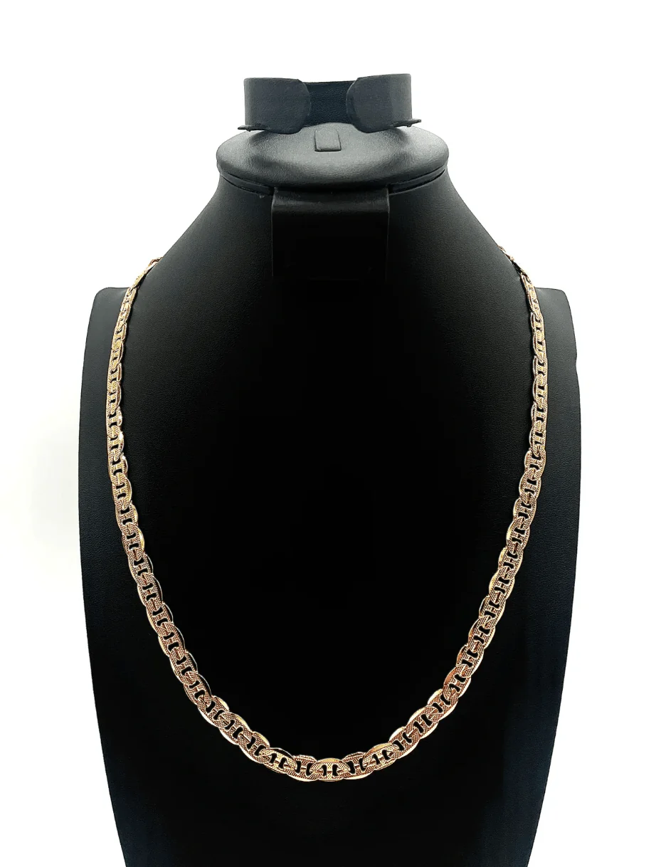 The One Jewelry 14K Chain Necklace - Gold - Image 4
