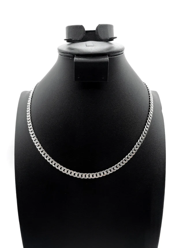 The One Jewelry 14K Chain Necklace - Silver - Image 6