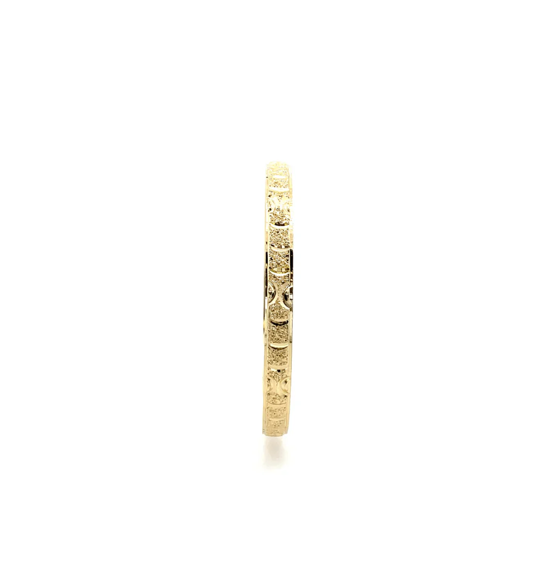 The One Jewelry 14k Indian Bangle Bracelet - Image 15