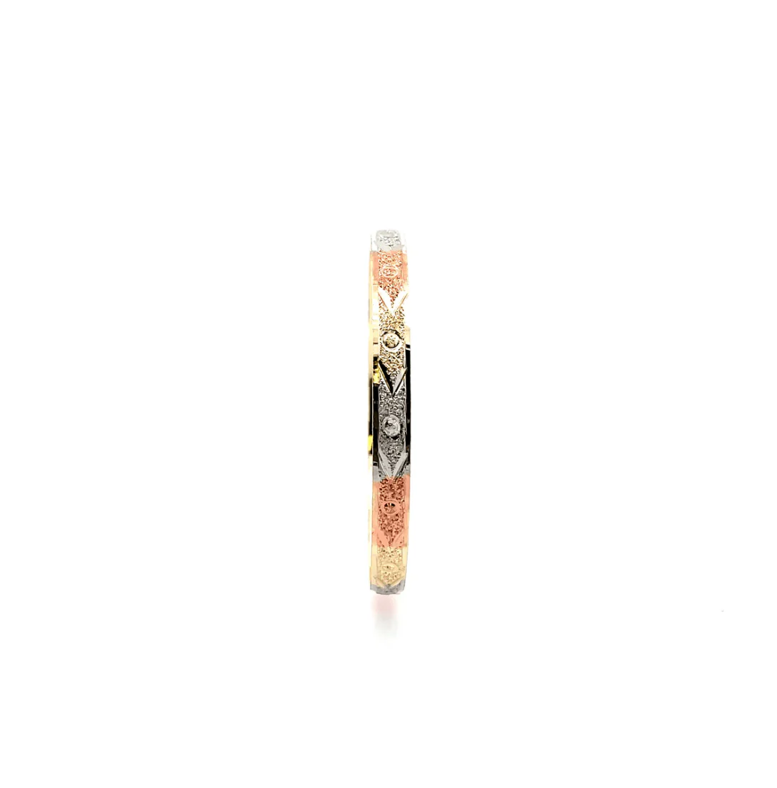 The One Jewelry 14k Indian Bangle Bracelet - Image 16