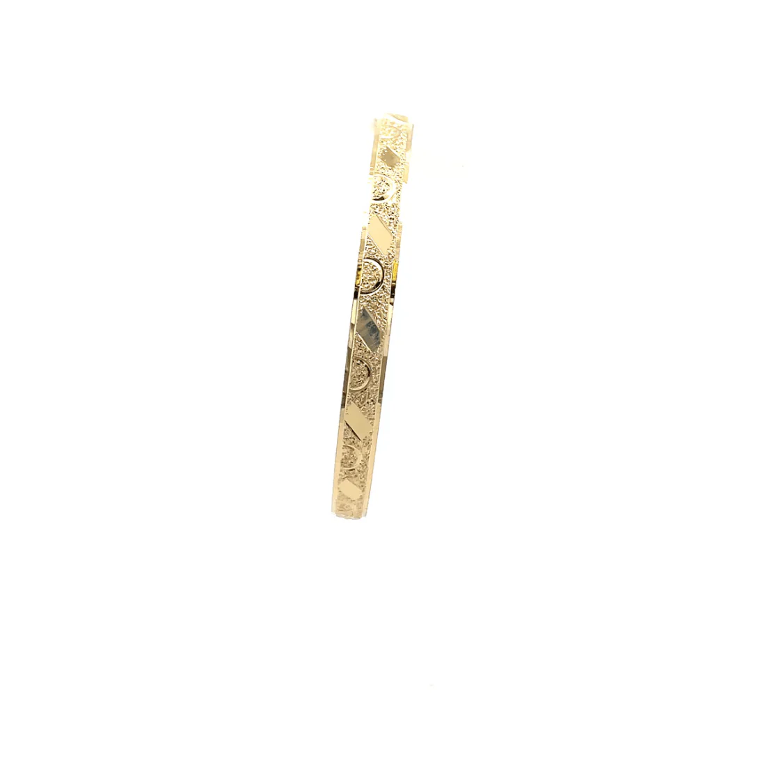 The One Jewelry 14k Indian Bangle Bracelet - Image 18