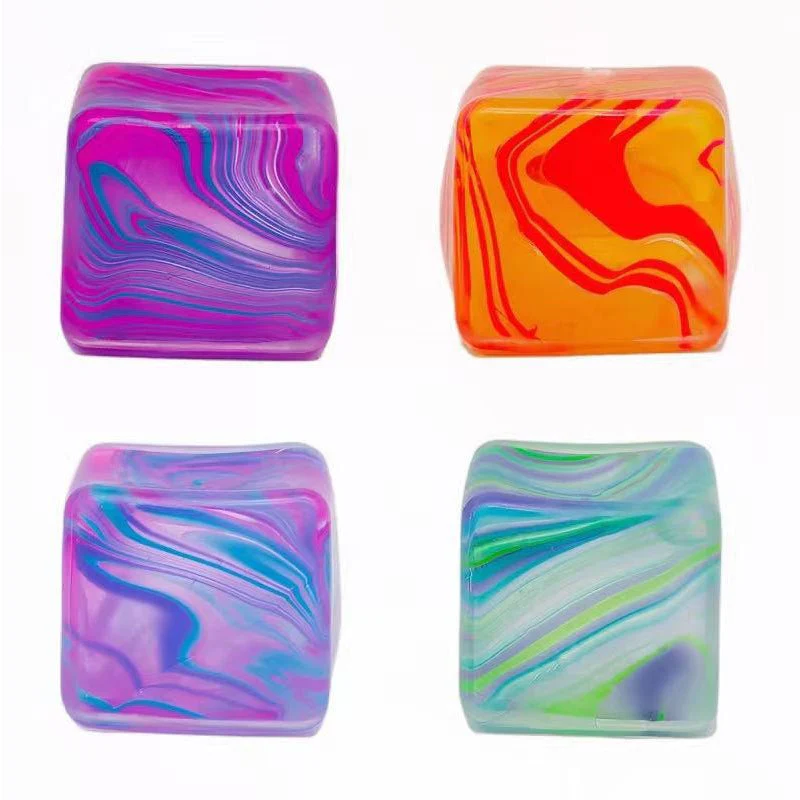Toy Ice Cube Squishy Toy Stress Relief Squeeze Ball - Image 3