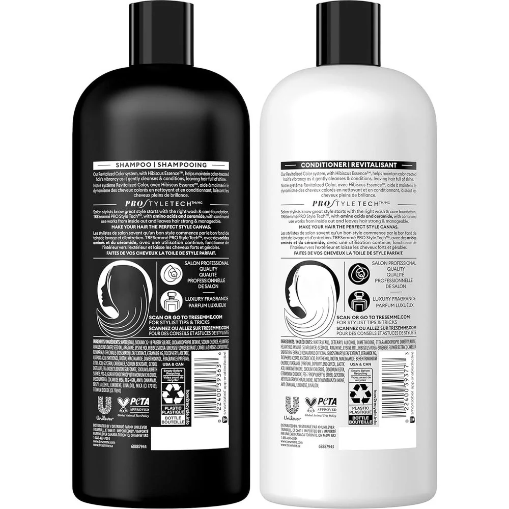 TRESemmé Color Revitalize Shampoo & Conditioner Set - 28 fl oz Each - Image 3