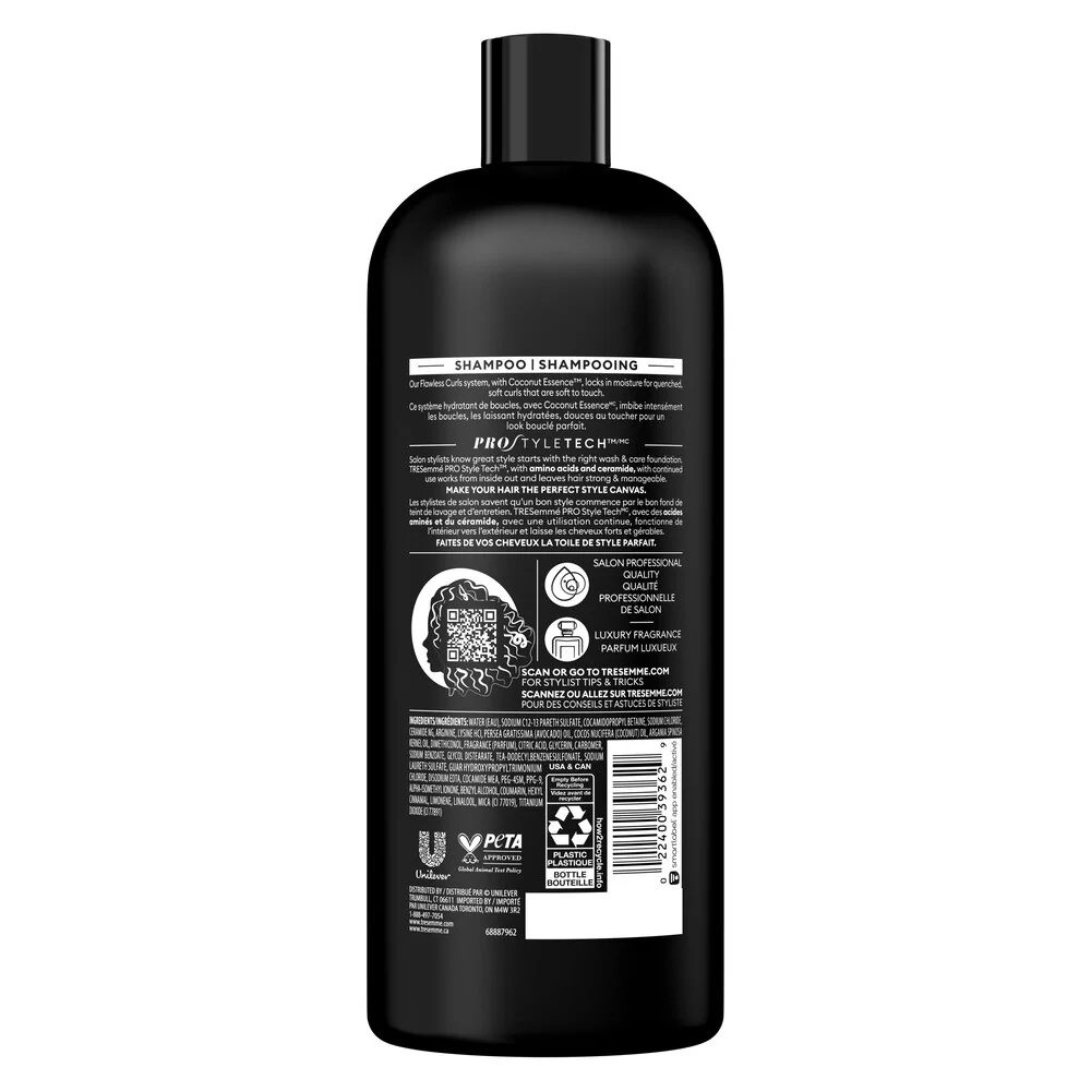 TRESemmé Flawless Curls Shampoo & Conditioner Set – 28 fl oz - Image 5