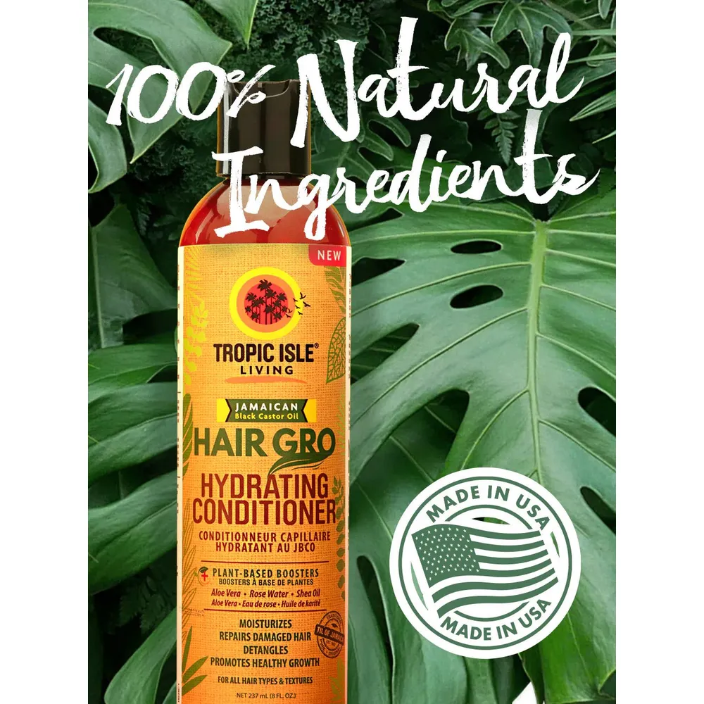 Tropic Isle Hair Gro Cleansing & Moisturizing Duo – 8 oz - Image 6