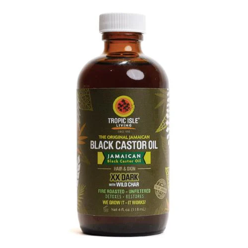 Tropic Isle Living Jamaican Black Castor Oil - Multi-Use 4oz