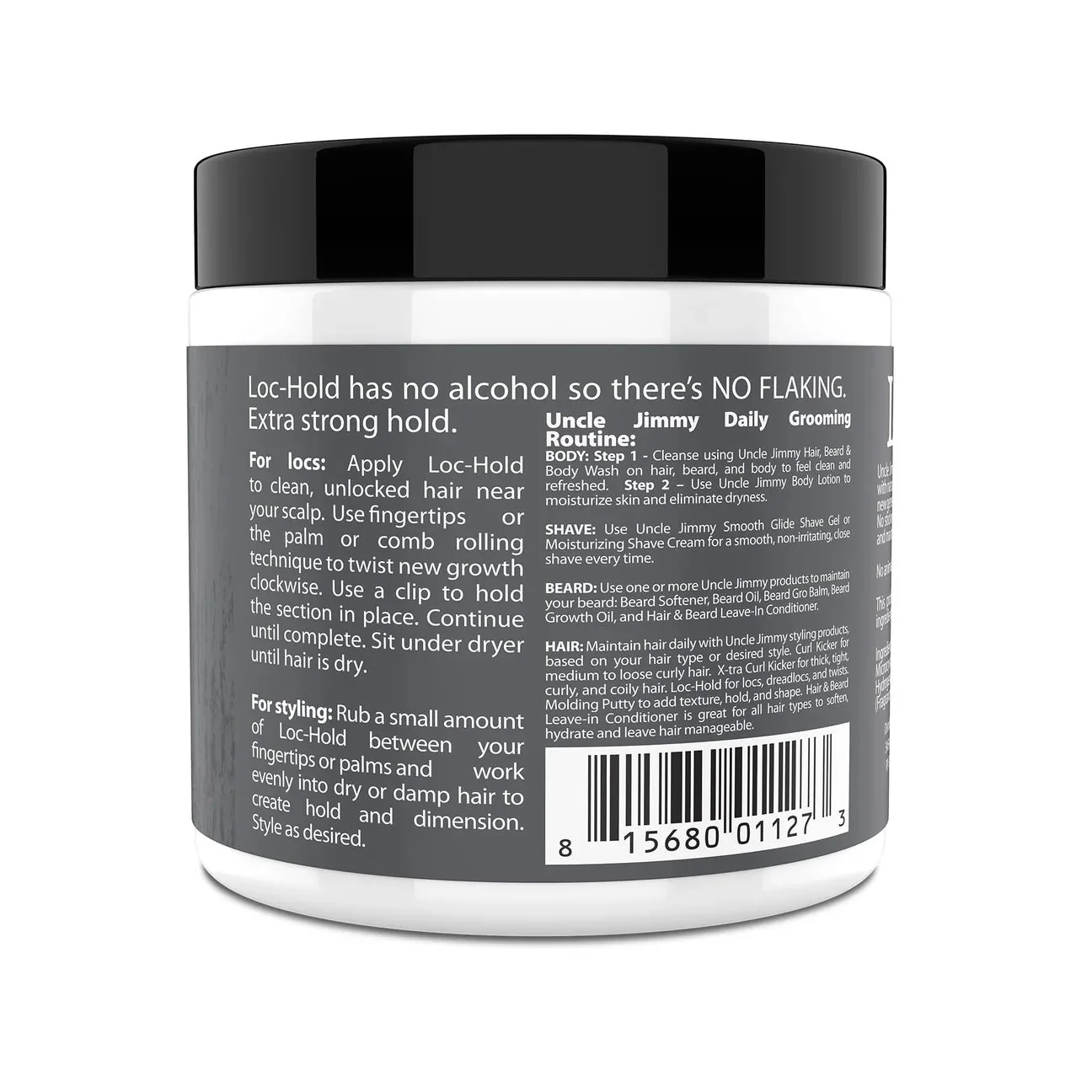 Uncle Jimmy Loc Hold Styling Pomade/Wax – 6oz - Image 3