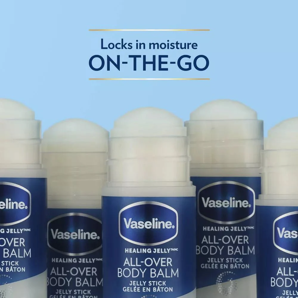 Vaseline All-Over Body Balm Stick Unscented – 1.4oz - Image 6