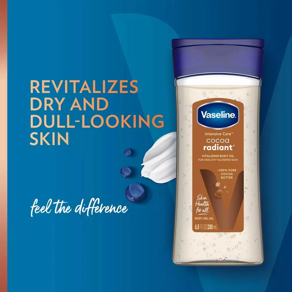 Vaseline Cocoa Radiant Body Gel Oil β 6.8oz - Image 3