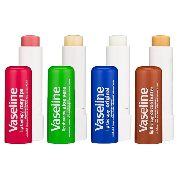 Vaseline Lip Therapy 4-Pack, Moisturizing Balm with Vitamin E - Image 2