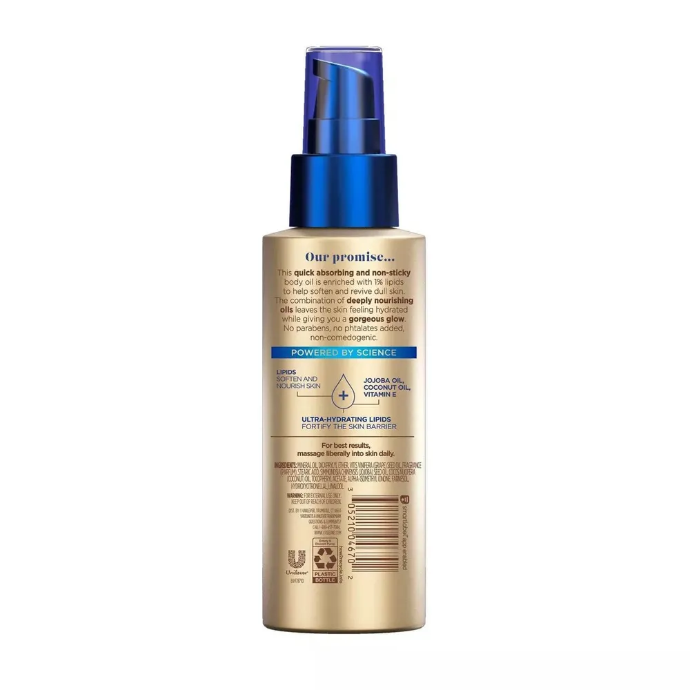 Vaseline Radiant X Hydrate & Replenish Body Oil – 3.7 oz - Image 4