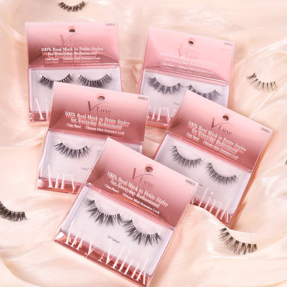 VLuxe by iEnvy Airy Mink Lashes – 100% Real Mink