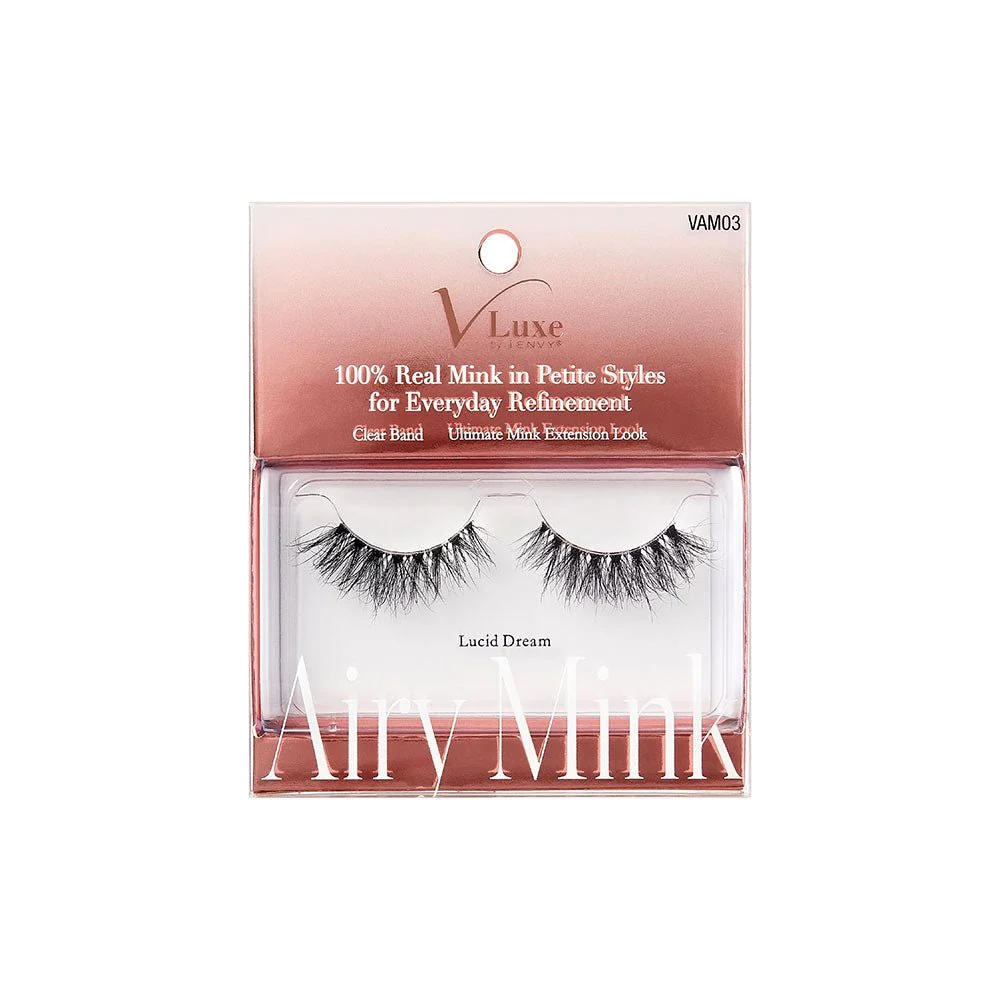 VLuxe by iEnvy Airy Mink Lashes – 100% Real Mink - Image 8