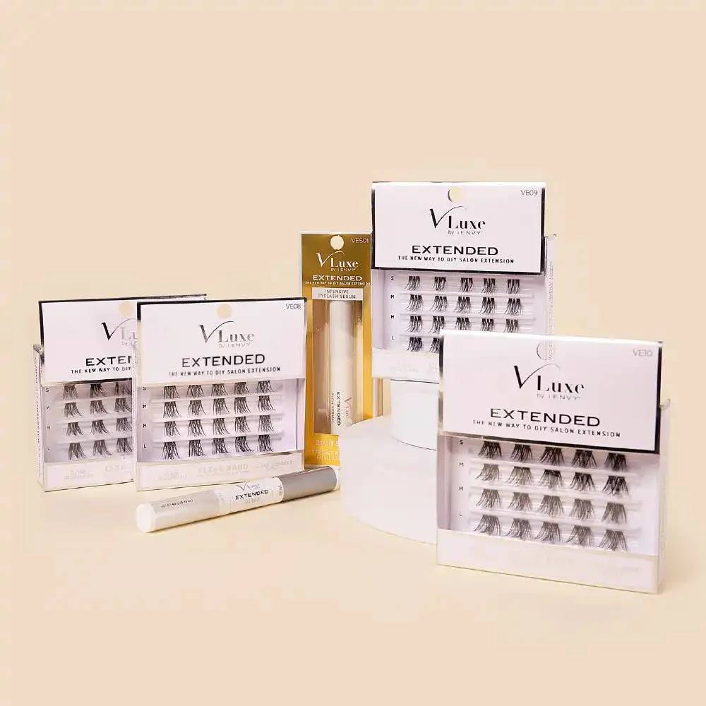 VLuxe by iEnvy Extended Faux Mink Cluster Lashes