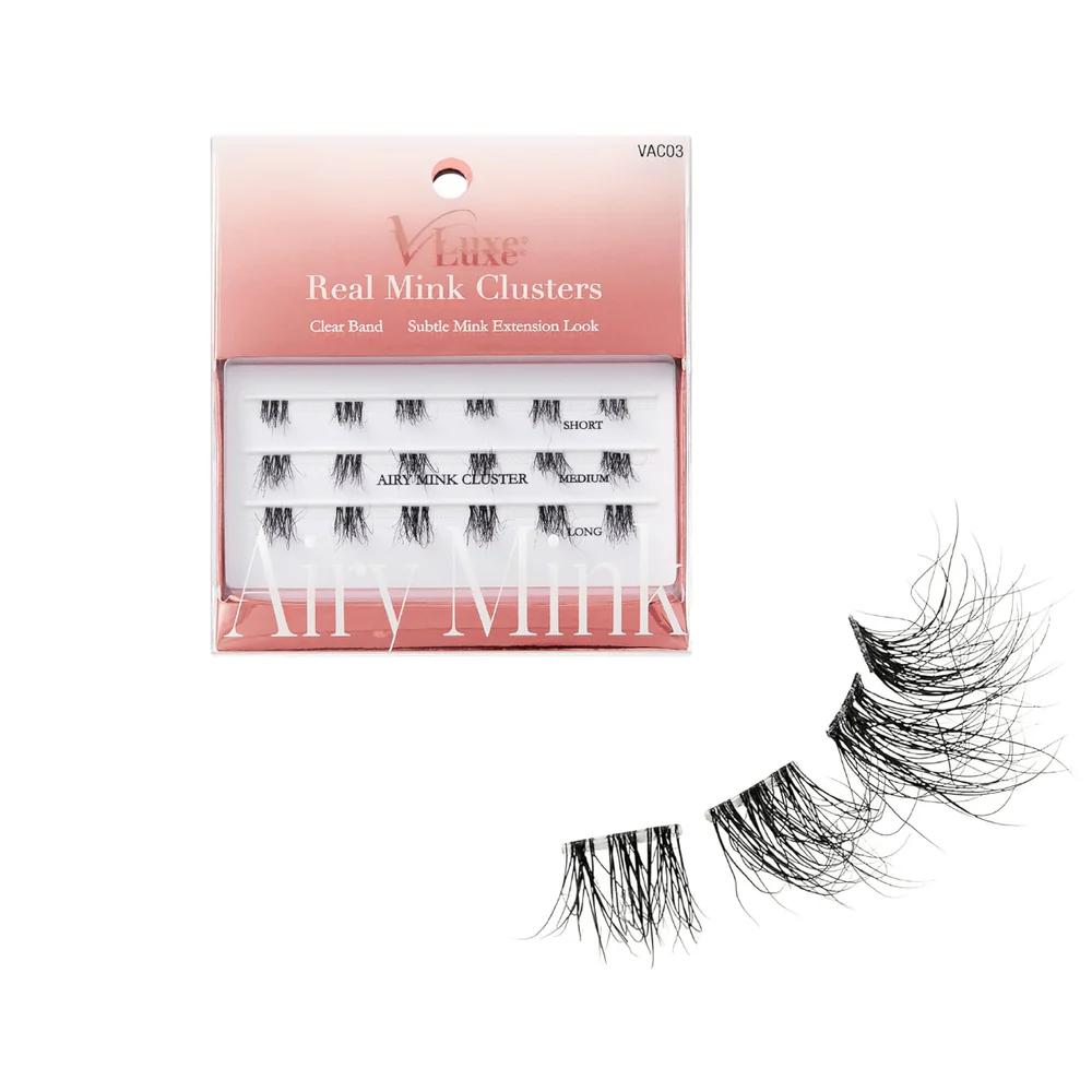 VLuxe & i-ENVY Real Mink Lash Clusters –Fluffy Extension - Image 11