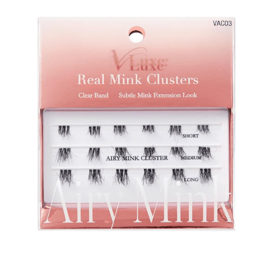 VLuxe & i-ENVY Real Mink Lash Clusters –Fluffy Extension - Image 13