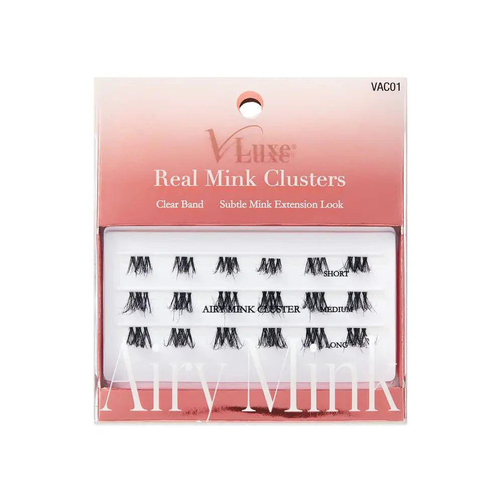 VLuxe & i-ENVY Real Mink Lash Clusters –Fluffy Extension - Image 3