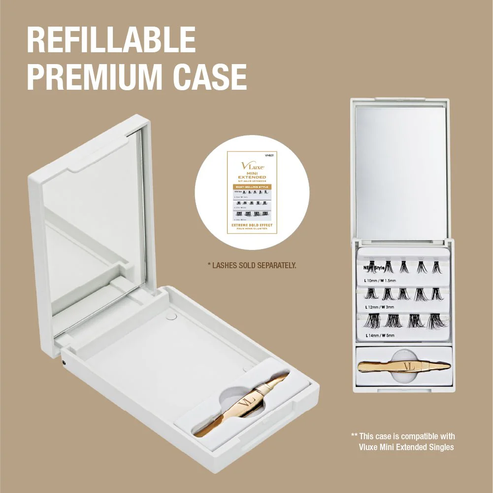 VLuxe Mini Lash Palette – Refillable Travel Kit - Image 3