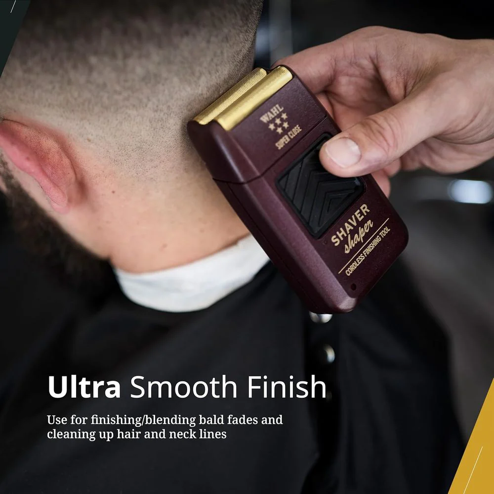 Wahl Gold Foil Shaver – Titanium Foil, Close & Bump-Free Finish - Image 4