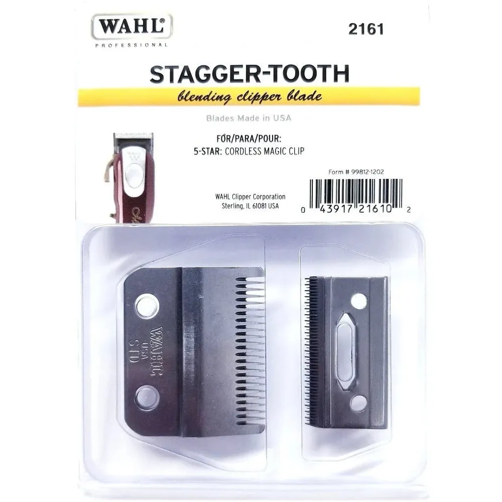 Wahl Professional 2 Hole Stagger Tooth Clipper Blade Replacement